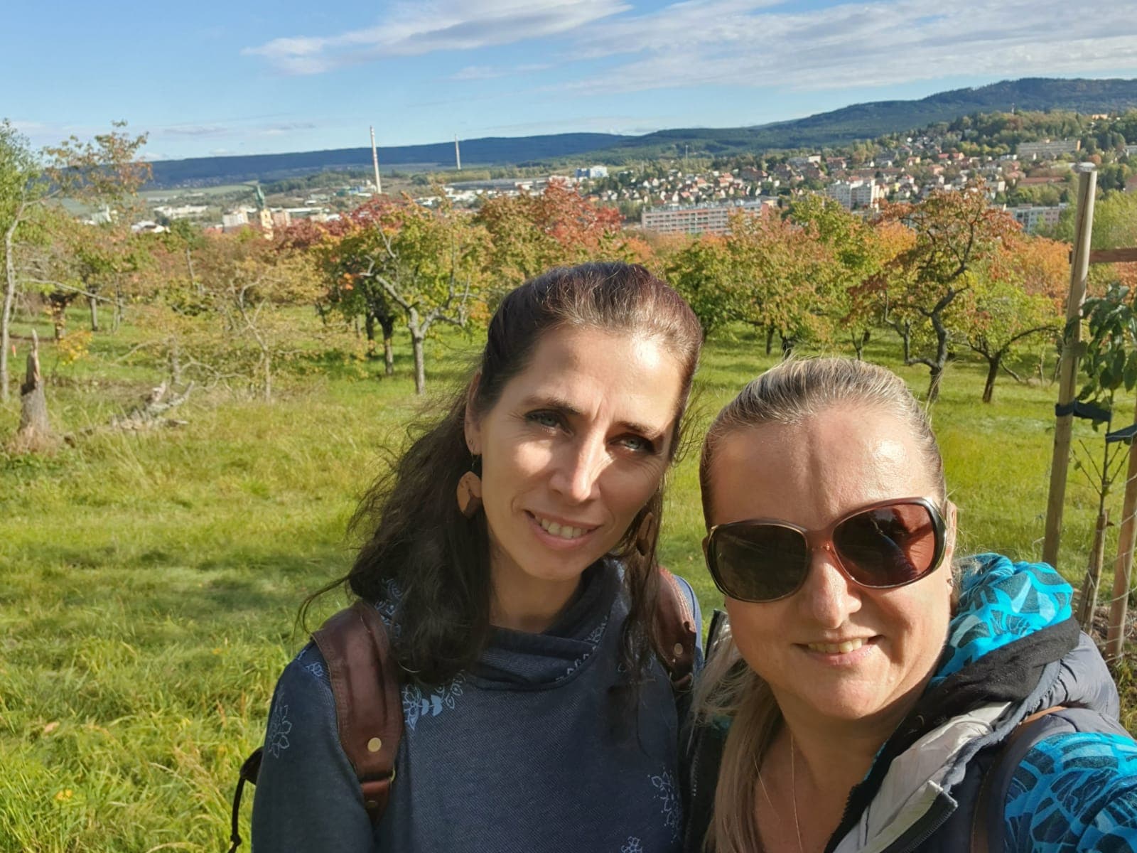 Šárka Kolářová a Nikol Hanzlová